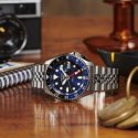 Seiko - Orologio 5 Sports Gmt - Automatico - Acciaio - Quadrante Blu