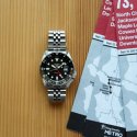 Seiko - Orologio 5 Sports Gmt Automatico - Acciaio - Quadrante Nero
