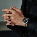 Seiko - Orologio 5 Sports Automatico - Acciaio - Quadrante Nero