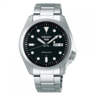 Seiko - Orologio 5 Sports Automatico - Acciaio - Quadrante Nero