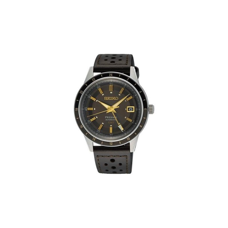 Seiko - Presage Style 60'S Gmt - Automatico - Quadrante Grigio