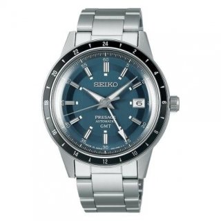 Seiko - Presage Style 60'S Gmt - Automatico - Quadrante Blu