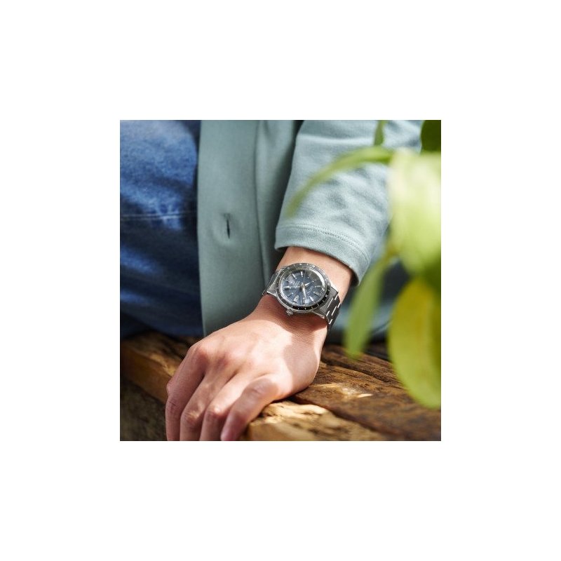 Seiko - Presage Style 60'S Gmt - Automatico - Quadrante Blu
