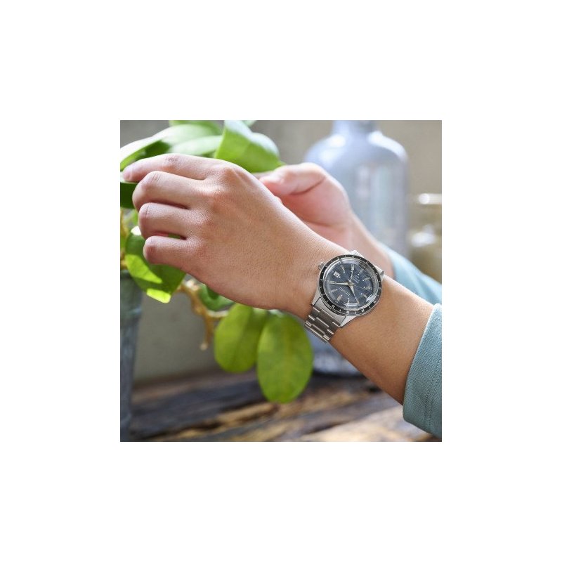 Seiko - Presage Style 60'S Gmt - Automatico - Quadrante Blu