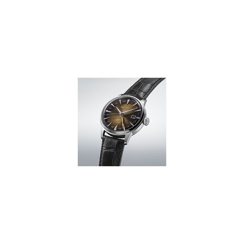 Seiko - Presage Cocktail Gmt - Automatico - Quadrante Marrone