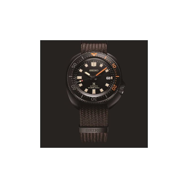 Seiko - Prospex Automatico Diver - Quadrante Nero - Cinturino Nylon