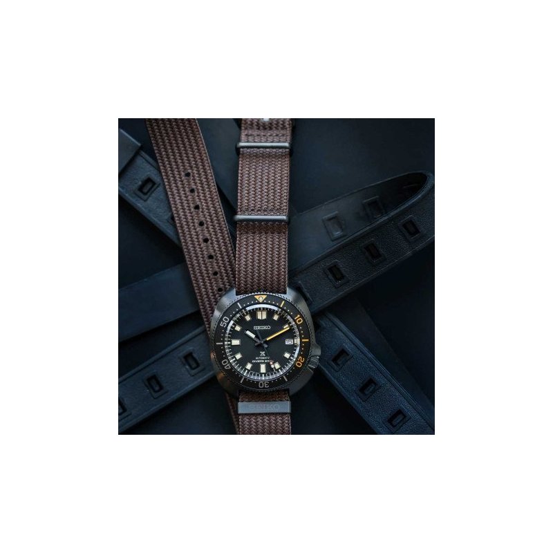 Seiko - Prospex Automatico Diver - Quadrante Nero - Cinturino Nylon