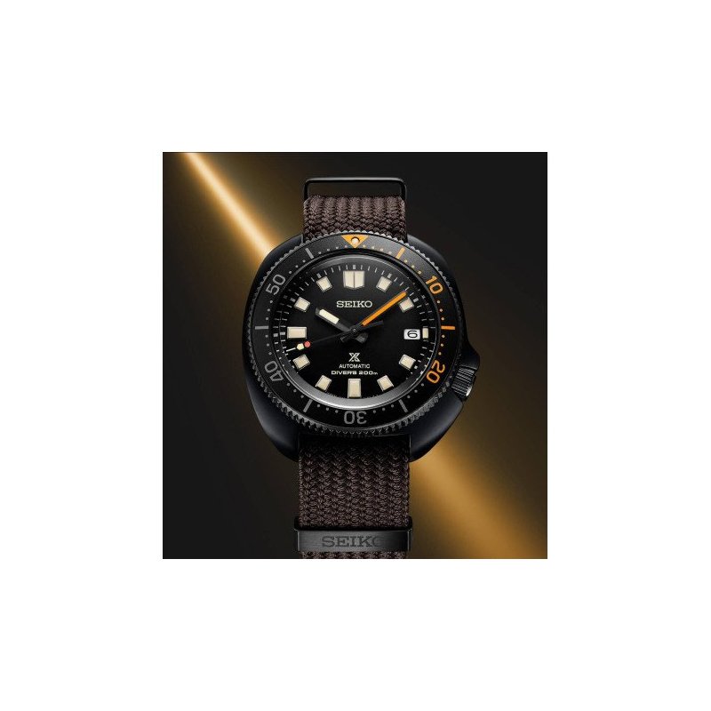Seiko - Prospex Automatico Diver - Quadrante Nero - Cinturino Nylon