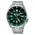 Seiko - Orologio 5 Sports Gmt - Automatico - Verde - Acciaio