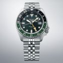 Seiko - Orologio 5 Sports Gmt - Automatico - Verde - Acciaio