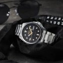 Seiko - Orologio 5 Sports Automatico - Acciaio - Quadrante Nero