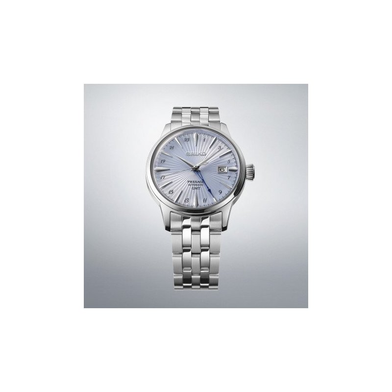Seiko - Presage Cocktail Gmt - Automatico - Acciaio Inossidabile