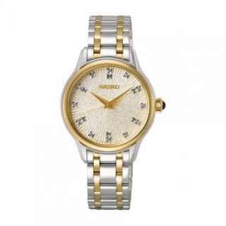 Seiko - Orologio Classic Quarzo 3 Sfere - Donna - Acciaio