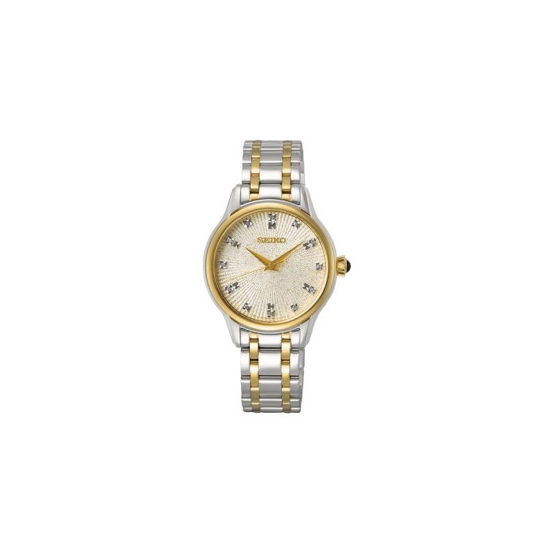 Seiko - Orologio Classic Quarzo 3 Sfere - Donna - Acciaio
