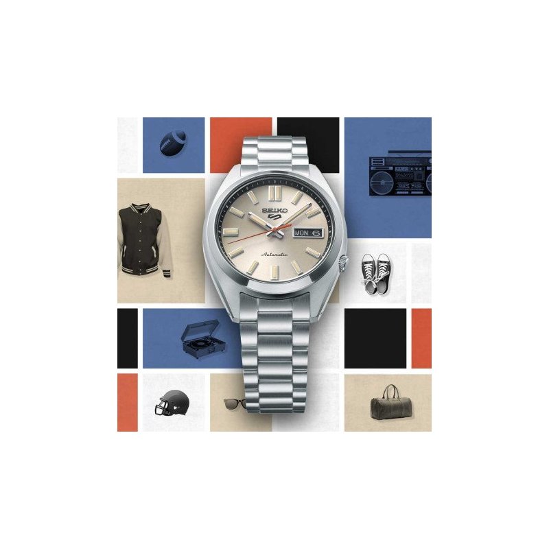 Seiko - Orologio 5 Sports Automatico - Acciaio - Uomo