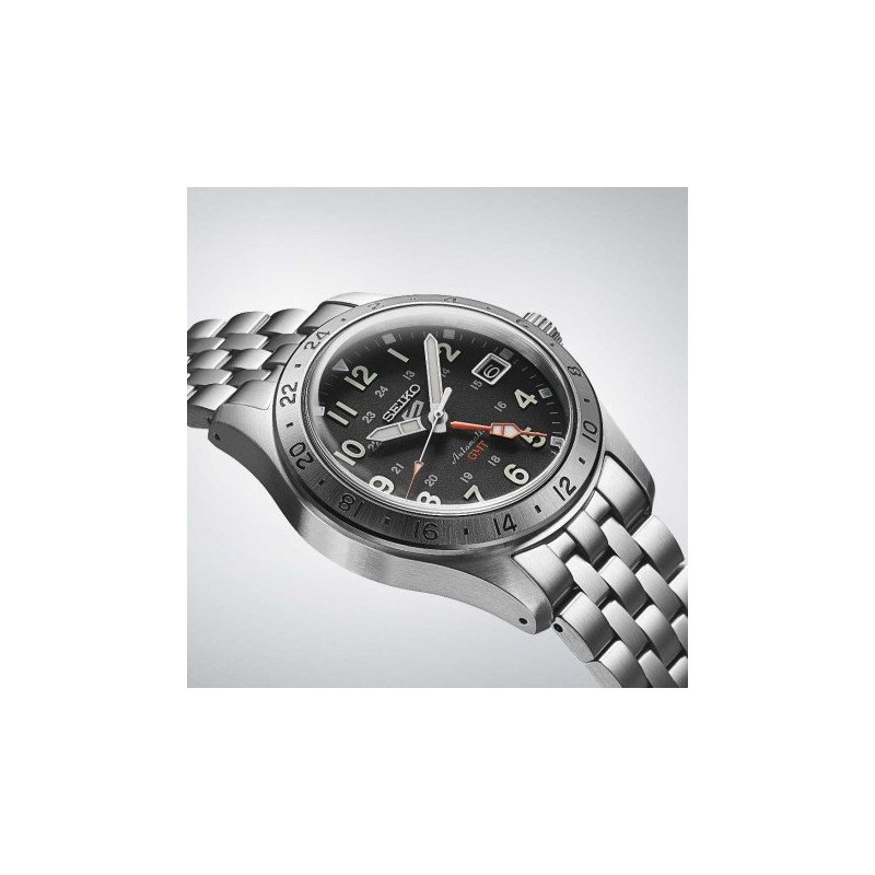 Seiko - Orologio 5 Sports Gmt - Automatico - Acciaio Inossidabile