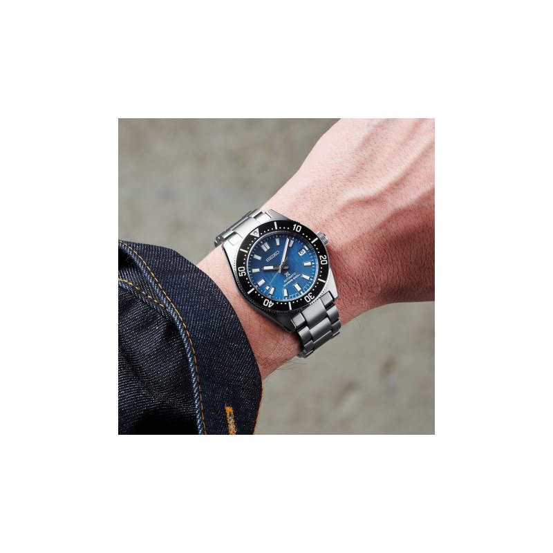 Seiko - Prospex Automatico Diver - Quadrante Blu - Acciaio Inossidabile