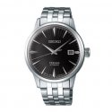 Seiko - Presage Cocktail Automatico - Acciaio - Quadrante Scuro