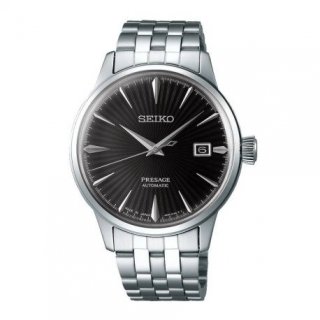 Seiko - Presage Cocktail Automatico - Acciaio - Quadrante Scuro