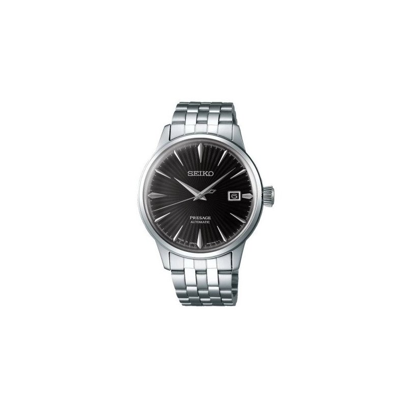 Seiko - Presage Cocktail Automatico - Acciaio - Quadrante Scuro