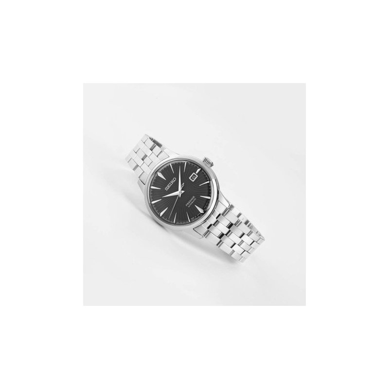 Seiko - Presage Cocktail Automatico - Acciaio - Quadrante Scuro