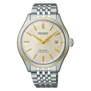Seiko - Presage Classic Automatico - Acciaio - Quadrante Bianco
