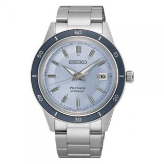 Seiko - Presage Style 60'S Automatico - Acciaio - Quadrante Azzurro