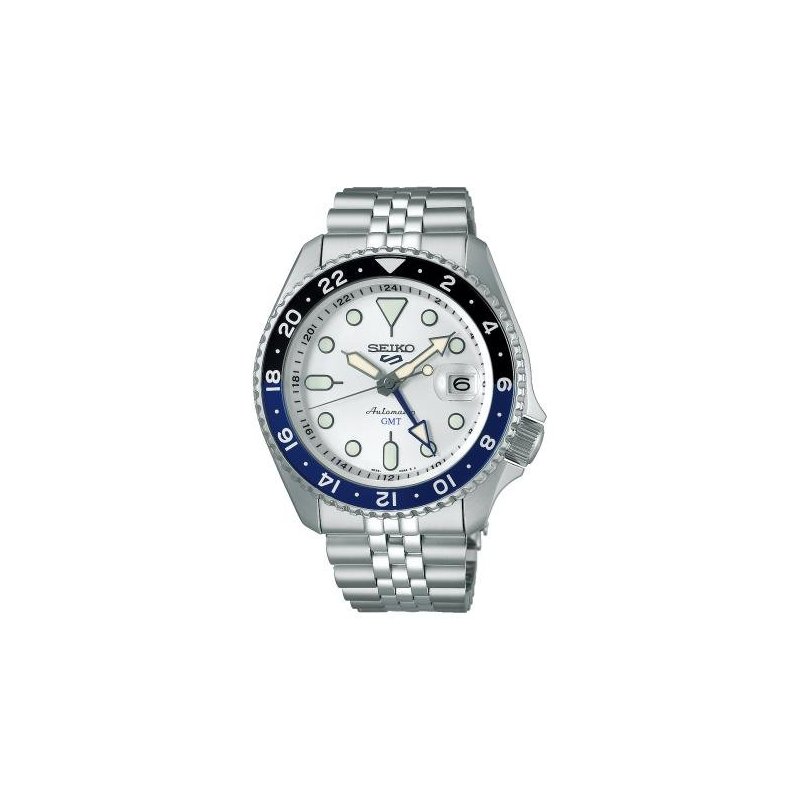 Seiko - Orologio 5 Sports Gmt - Automatico - Acciaio Inossidabile