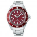 Seiko - Prospex Automatico Diver - Acciaio - Quadrante Rosso