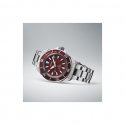 Seiko - Prospex Automatico Diver - Acciaio - Quadrante Rosso