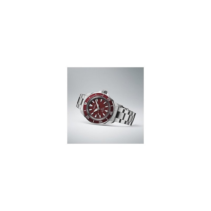 Seiko - Prospex Automatico Diver - Acciaio - Quadrante Rosso