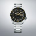Seiko - Orologio 5 Sports Automatico - Acciaio - Nero