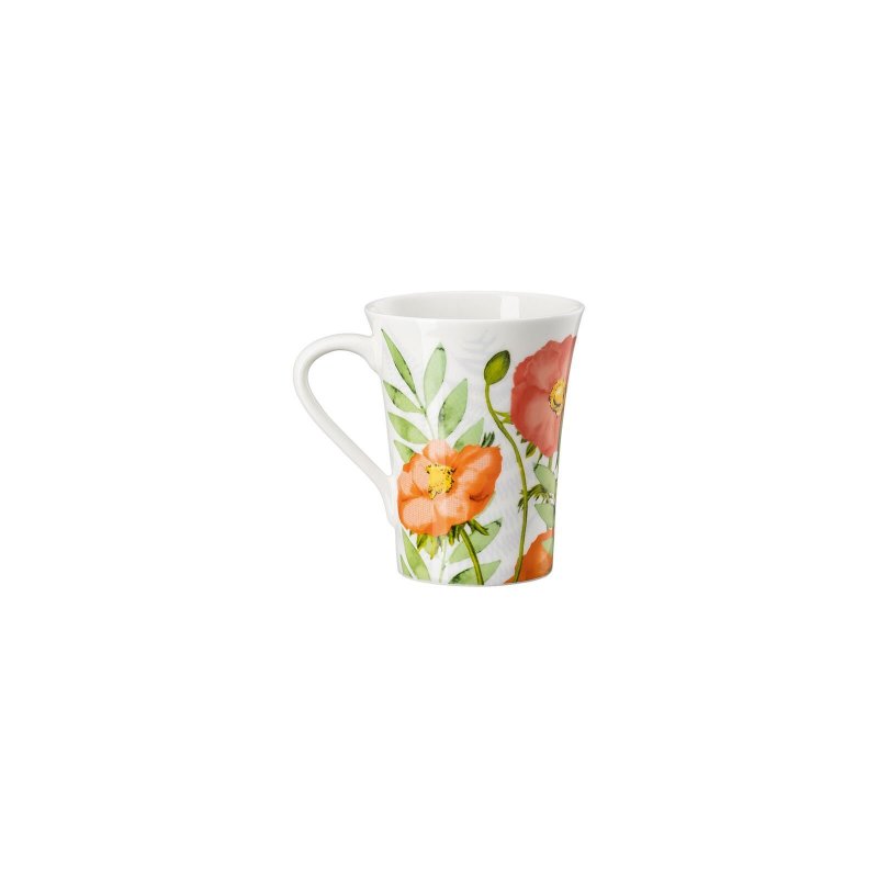 Hutschenreuther - Bicchiere Con Manico Anemone - Bone China - Nora