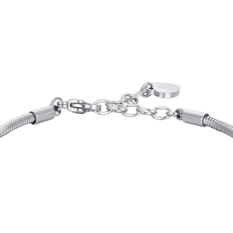 Luca Barra - Bracciale Stella Di Sissi - Acciaio - Cristalli Bianchi