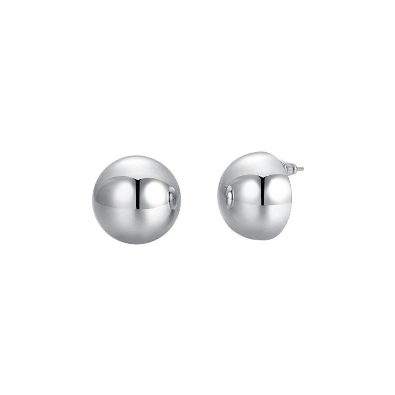 Luca Barra - Orecchini Donna Goccia 20Mm - Acciaio - Eleganza