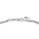 Luca Barra - Bracciale Uomo Acciaio - Ceramica Blu - Eleganza Moderna