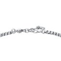 Luca Barra - Bracciale Uomo Acciaio - Ip Nero - Ip Rose
