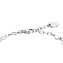 Luca Barra - Bracciale Donna - Acciaio - Cuori Pendenti