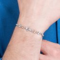 Luca Barra - Bracciale Uomo Acciaio - Ancora - Ip Rose