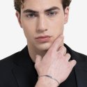 Luca Barra - Bracciale Uomo Acciaio - Piuma - Elegante