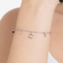 Luca Barra - Bracciale Donna Acciaio - Stella - Zircone Bianco