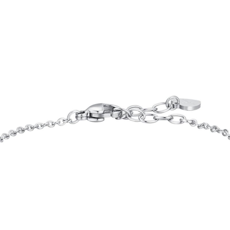Luca Barra - Bracciale Donna Acciaio - Stella - Zircone Bianco