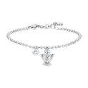 Luca Barra - Bracciale Donna - Acciaio - Angelo E Zircone Bianco