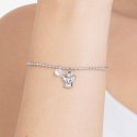 Luca Barra - Bracciale Donna - Acciaio - Angelo E Zircone Bianco