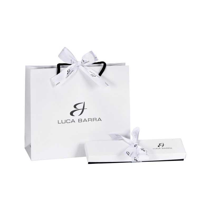 Luca Barra - Bracciale Donna - Acciaio - Angelo E Zircone Bianco