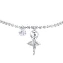 Luca Barra - Bracciale Donna - Acciaio - Ballerina - Zircone Bianco