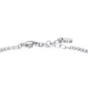 Luca Barra - Bracciale Donna - Acciaio - Ballerina - Zircone Bianco