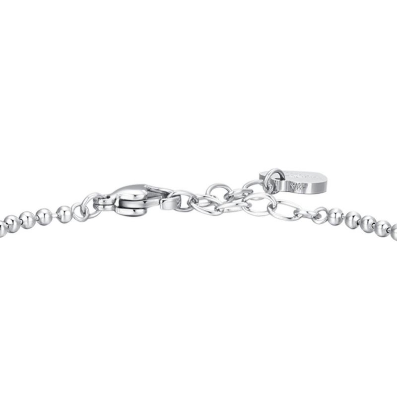 Luca Barra - Bracciale Donna - Acciaio - Ballerina - Zircone Bianco
