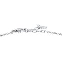 Luca Barra - Bracciale Donna - Acciaio - Serpente - Cristallo Bianco