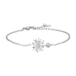 Luca Barra - Bracciale Donna - Acciaio - Cristallo Bianco